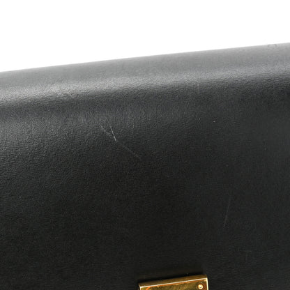 Celine Box Calfskin Medium Classic Box Flap Bag Black 12 of 13