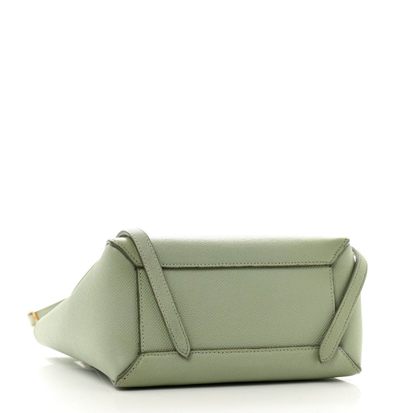 Grained Calfskin Nano Belt Bag Jade