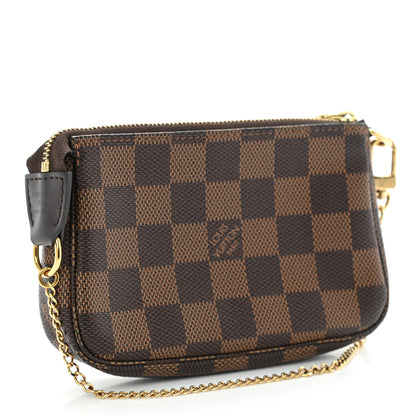 Louis Vuitton Damier Ebene Mini Pochette Accessories 2 of 9
