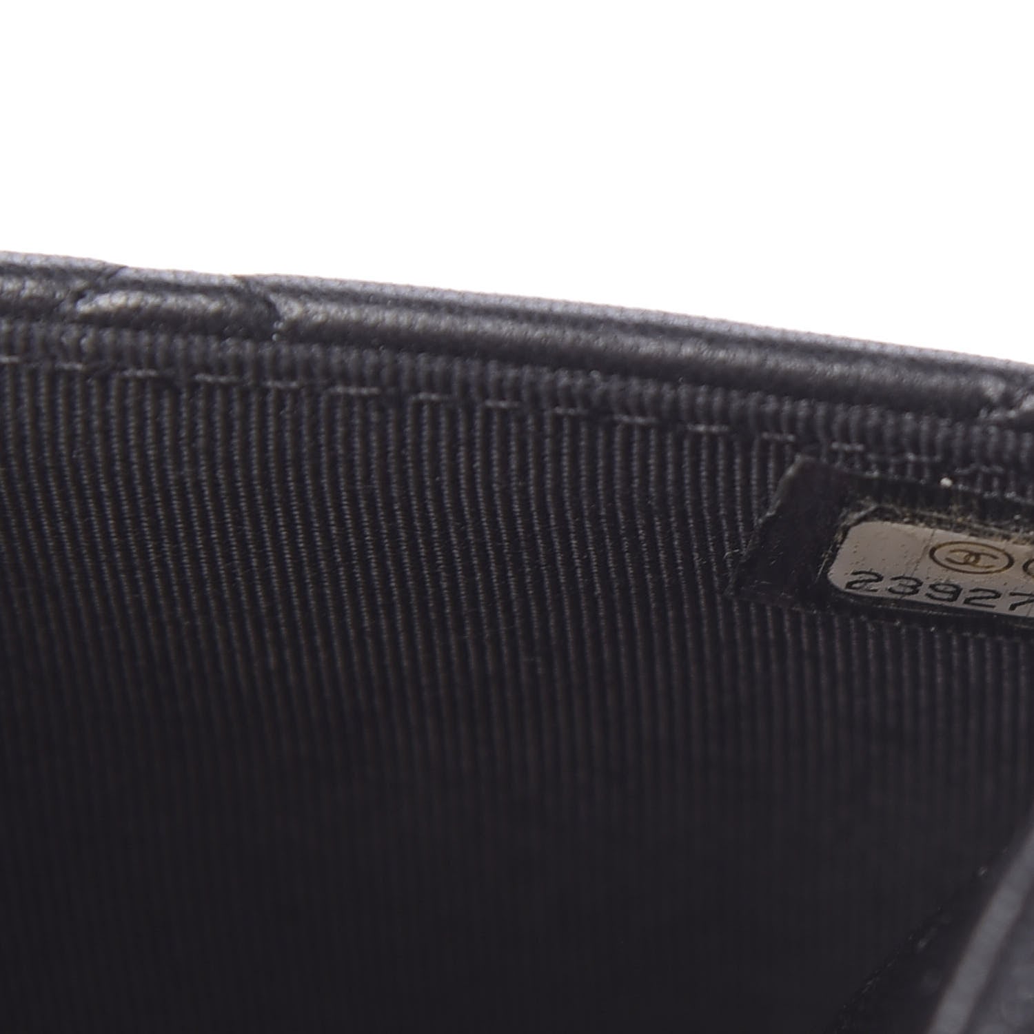 Chanel Lambskin Quilted Wallet On Chain WOC Black 8 of 16