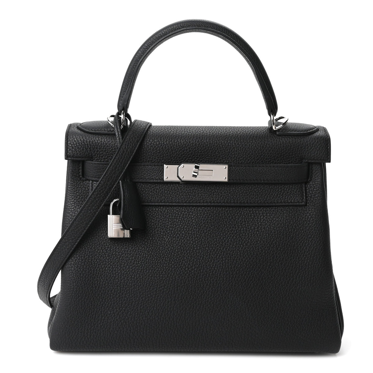 Hermes Togo Kelly Retourne 28 Black 2 of 17