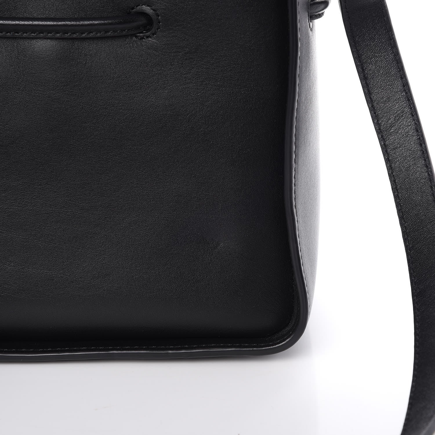 3.1 Phillip Lim Smooth Calfskin Mini Soleil Bucket Bag Black 6 of 9