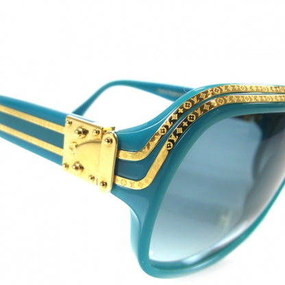 Louis Vuitton Millionaire Sunglasses Teal 4 of 10