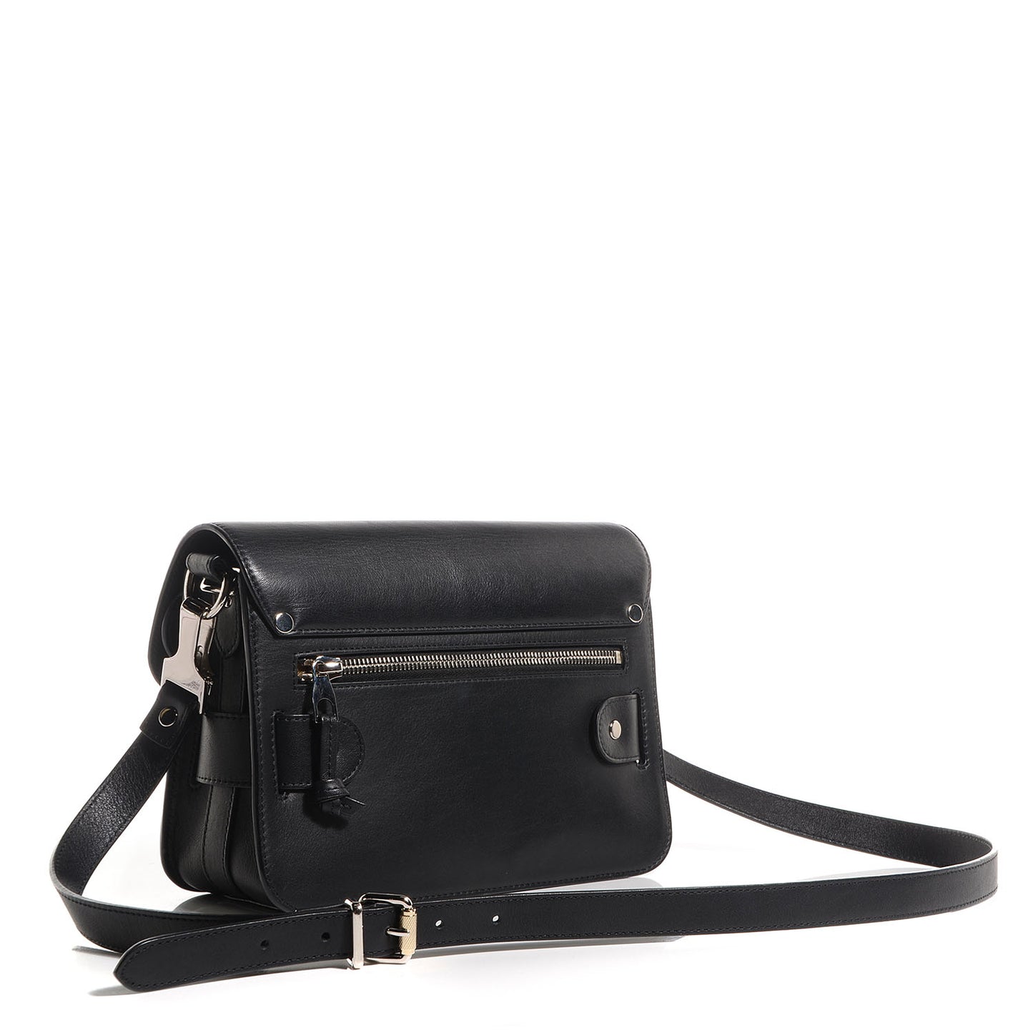 Leather Mini PS11 Classic Shoulder Bag Black