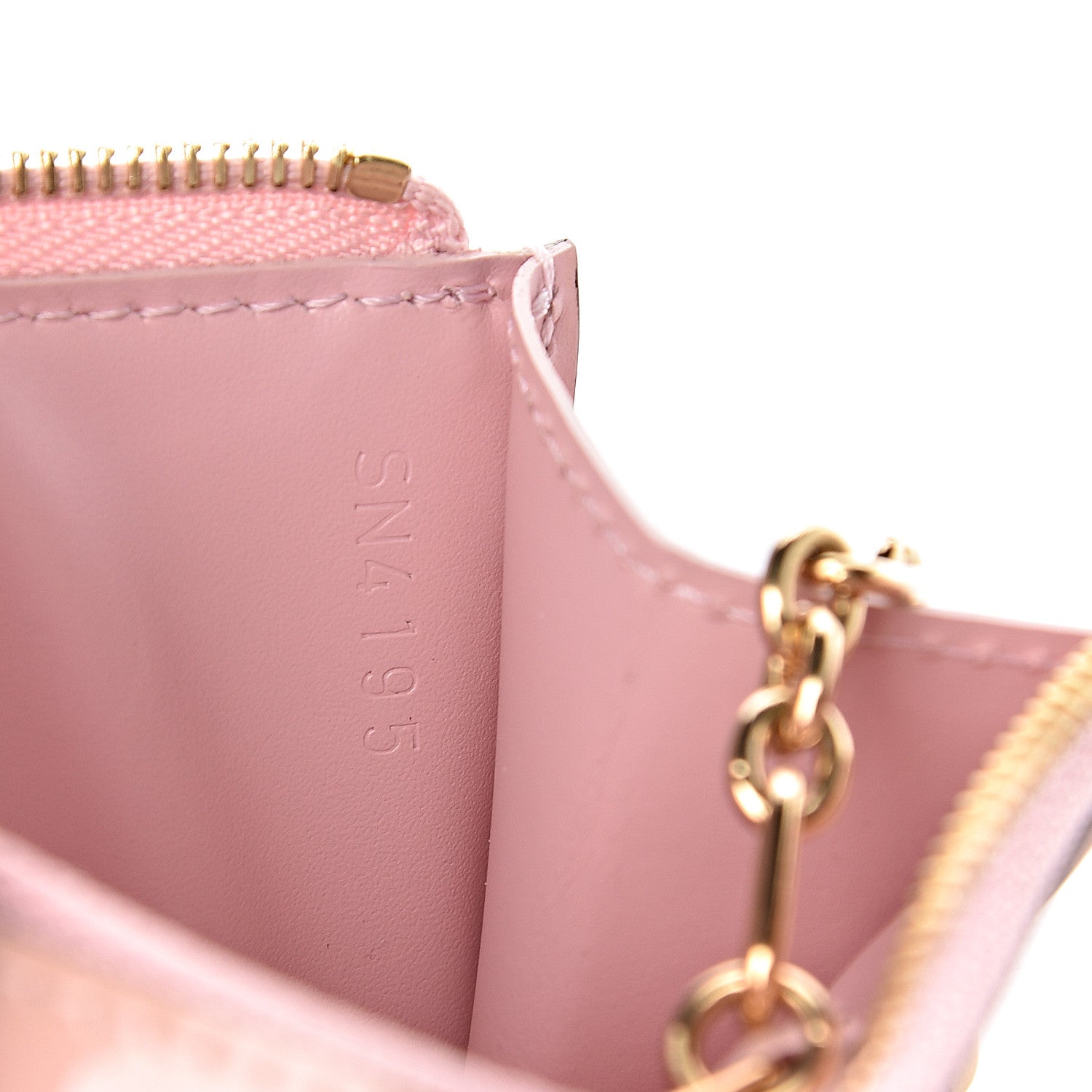 Louis Vuitton Vernis Key Pouch Rose Ballerine 7 of 8