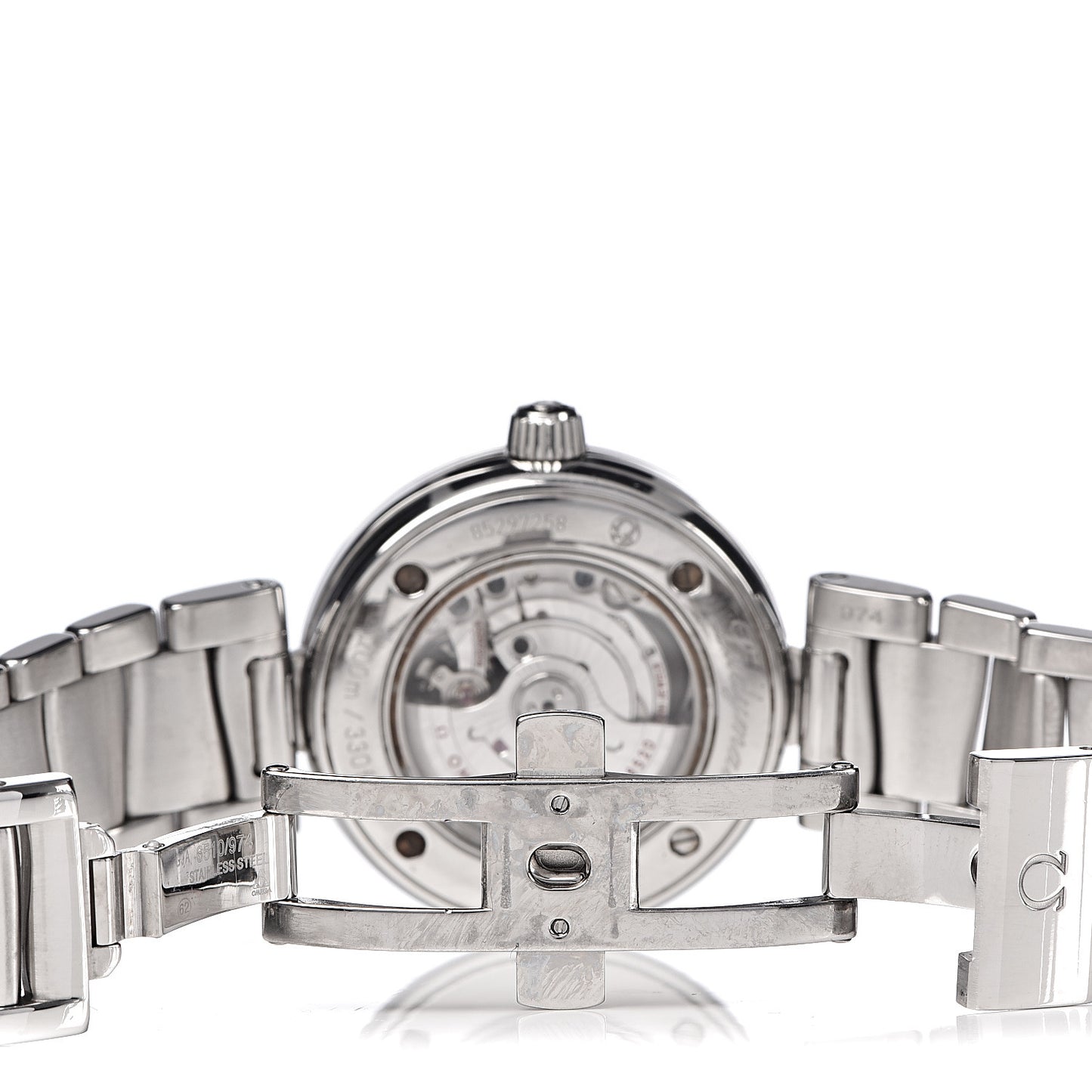 Stainless Steel 34mm Ladymatic Co-Axial Automatic Watch Black 425.30.34.20.01.001