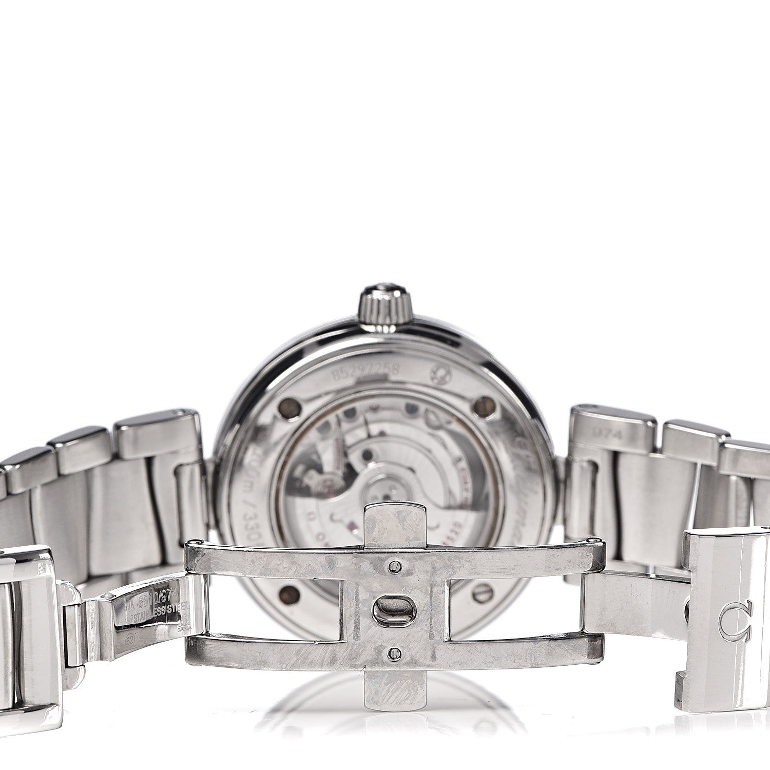 Omega Stainless Steel 34mm Ladymatic Co-Axial Automatic Watch Black 425.30.34.20.01.001 5 of 7