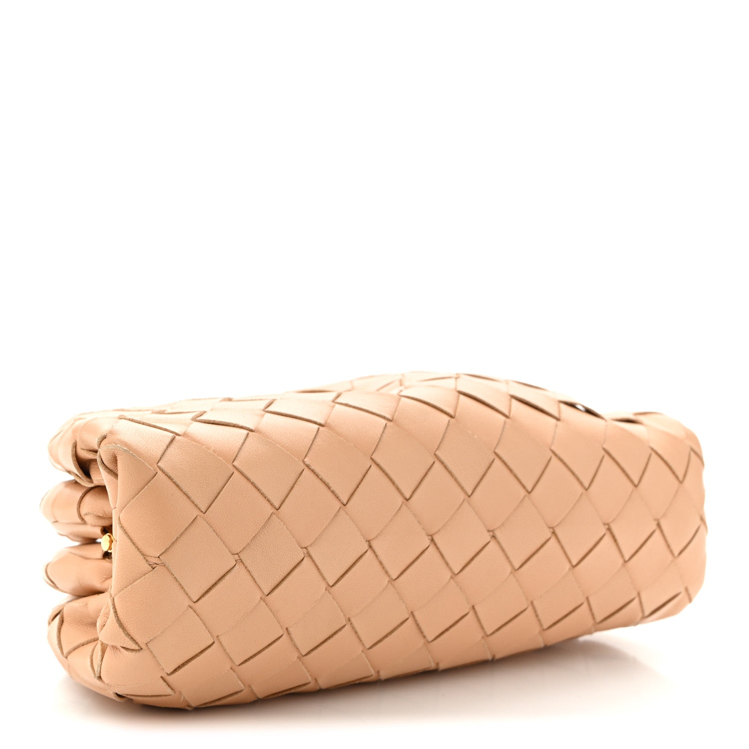 Bottega Veneta Nappa Intrecciato The Mini Pouch Almond 4 of 10