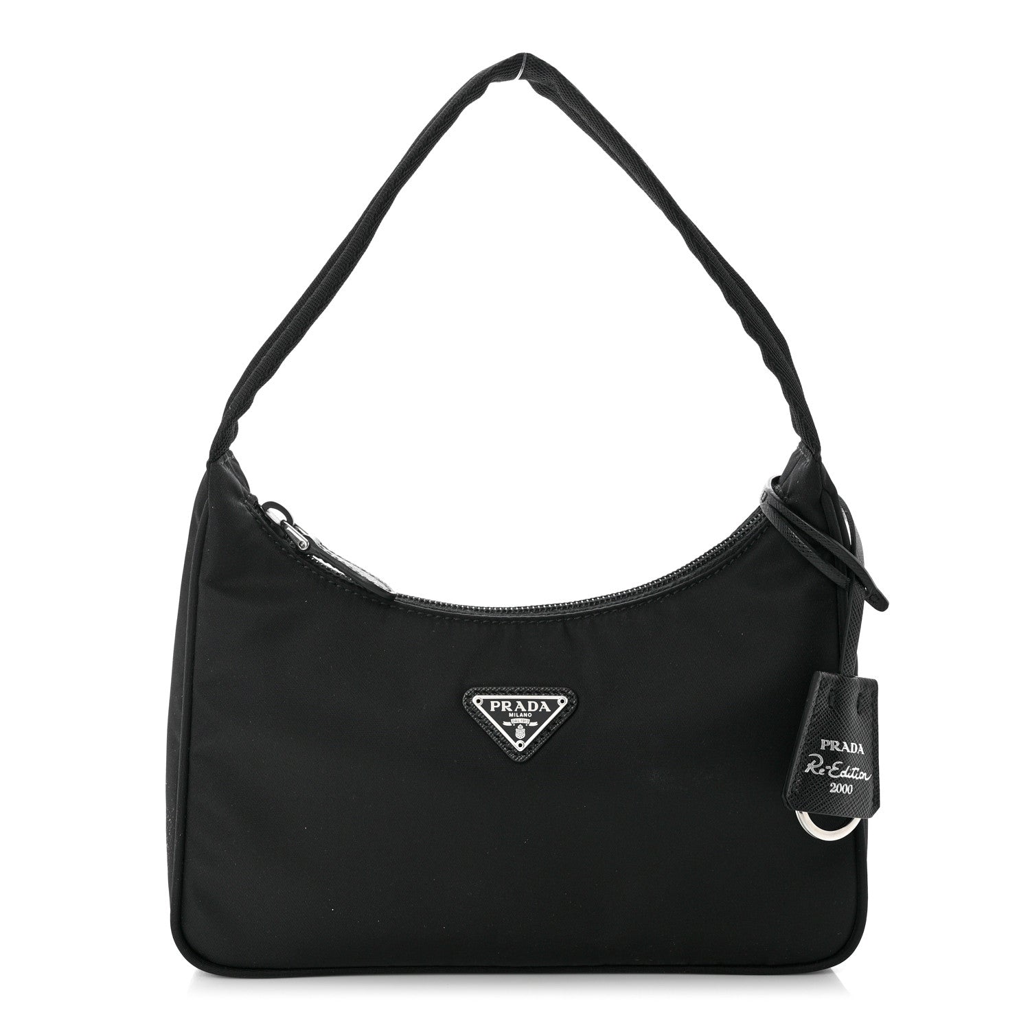 Prada Tessuto Nylon Mini Re-Edition 2000 Bag Black 1 of 11