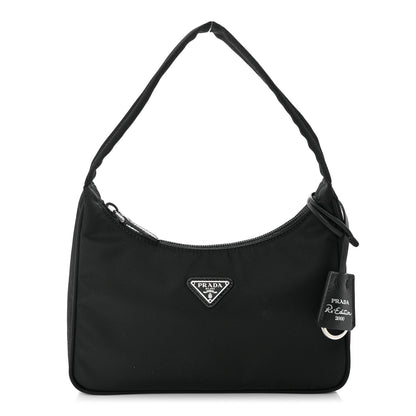 Prada Tessuto Nylon Mini Re-Edition 2000 Bag Black 1 of 11