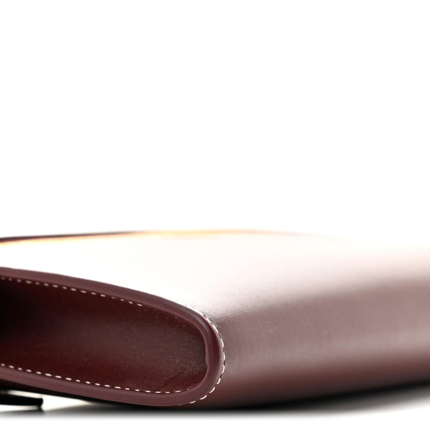 Smooth Calfskin Extra Clutch L29 Burnt Tan