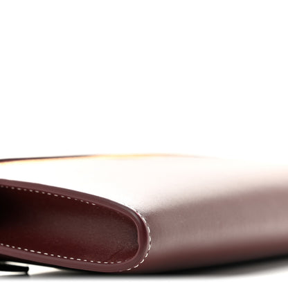 Loro Piana Smooth Calfskin Extra Clutch L29 Burnt Tan 8 of 10