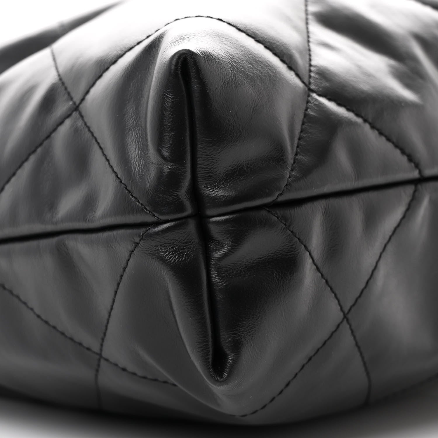 Chanel Calfskin Quilted Small Chanel 22 Black 9 of 10