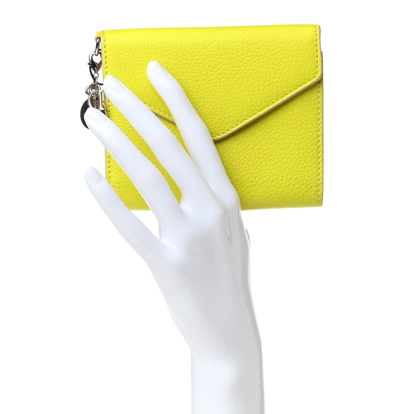 Bullcalf Diorissimo Medium Envelope Wallet Vert Acide