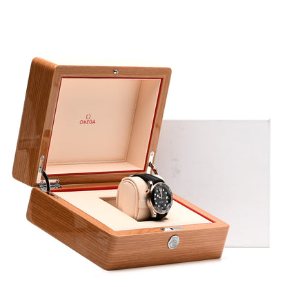 Omega Stainless Steel 18K Sedna Gold Rubber 42mm Seamaster Diver 300M Co-Axial Master Chronometer Automatic Watch Black 210.22.42.20.01.002 5 of 5