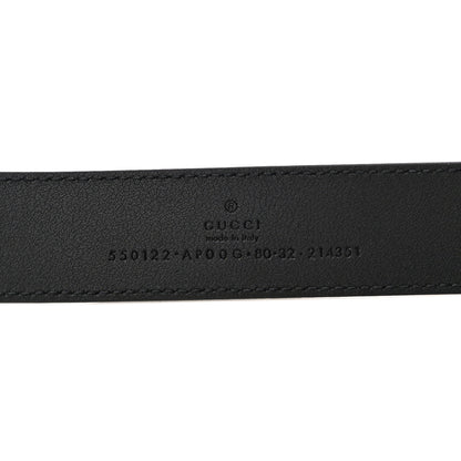 Gucci Calfskin Zumi 30mm Belt 80 32 Black 4 of 6