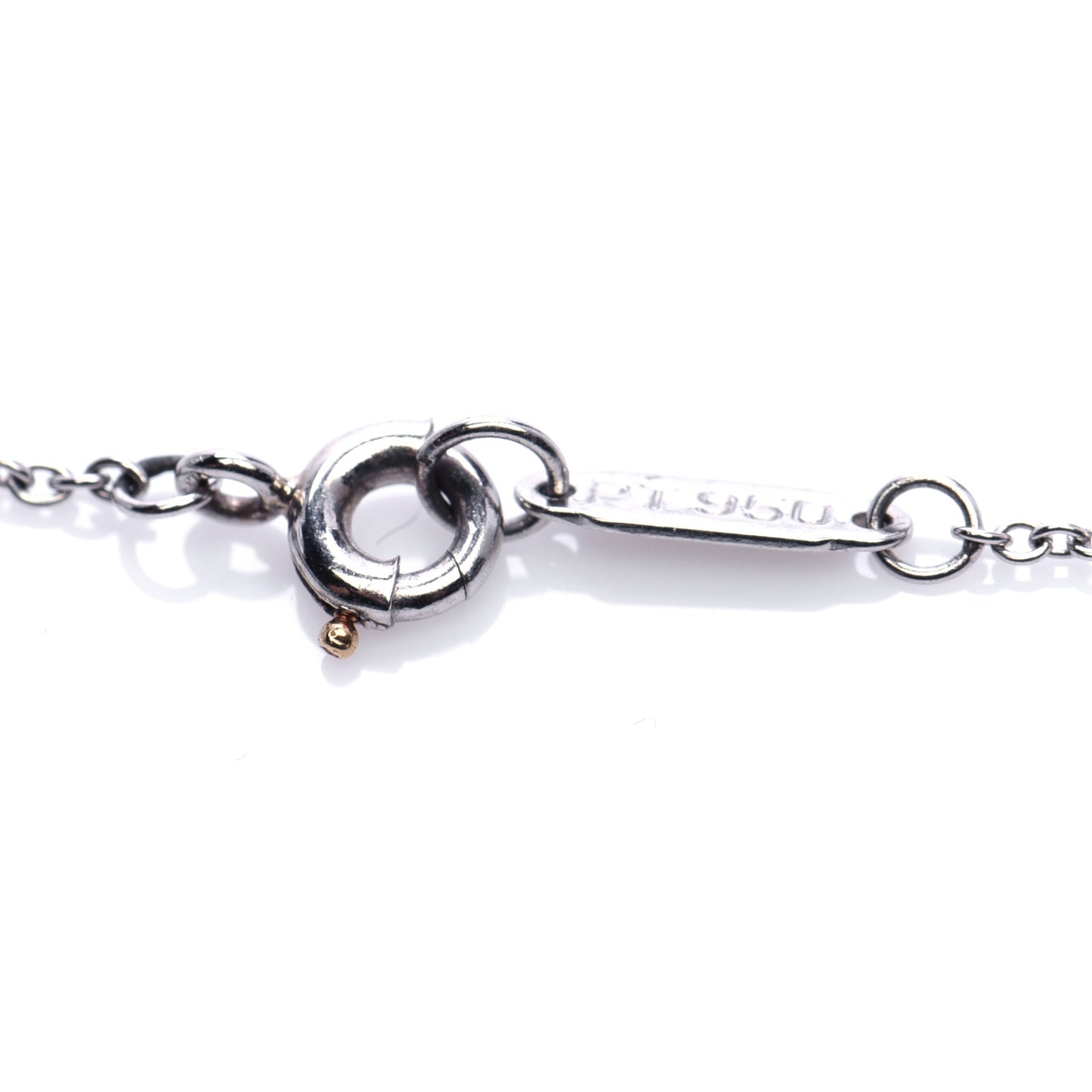 Platinum Diamond Large Cross Pendant Necklace