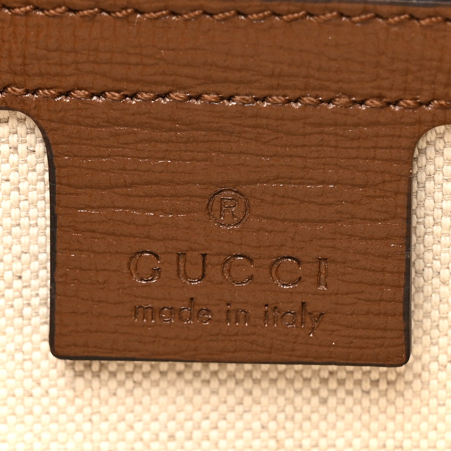 GG Supreme Monogram Azalea Calfskin Fake/Not Small Retro Interlocking G Belt Bag 120 48 Beige Ebony Brown Sugar