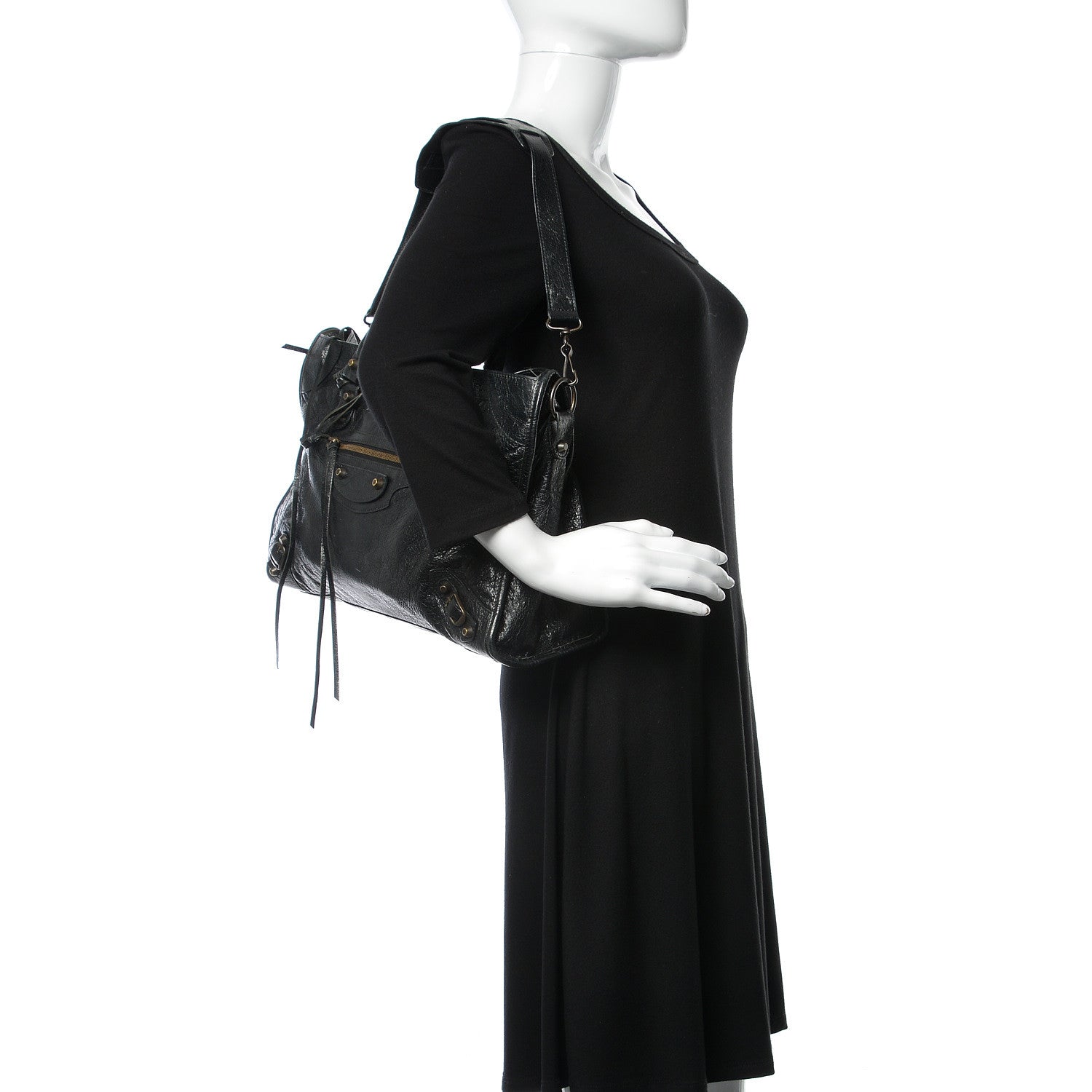 Balenciaga Agneau Classic Hardware City Black 2 of 10