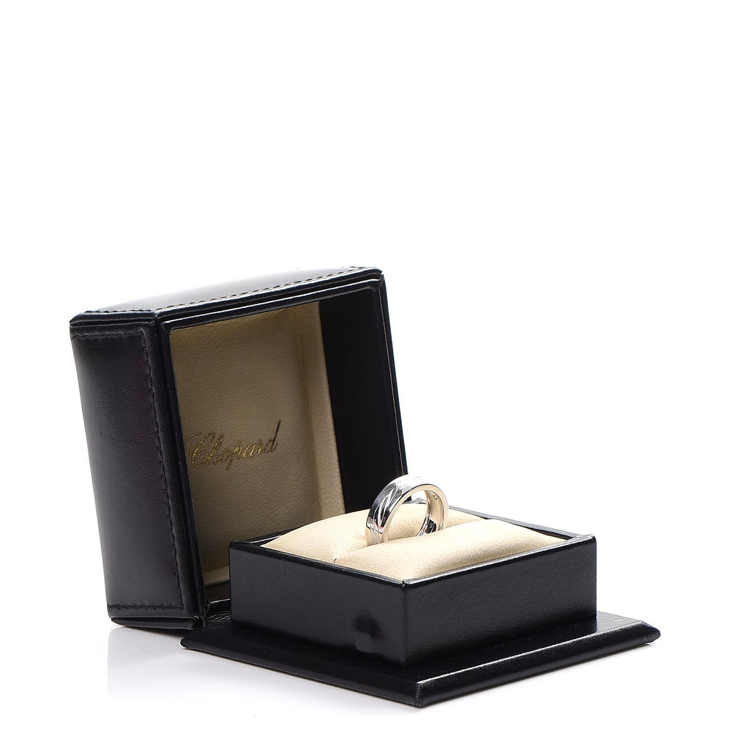 18K White Gold Diamond Chopardissimo Ring 5