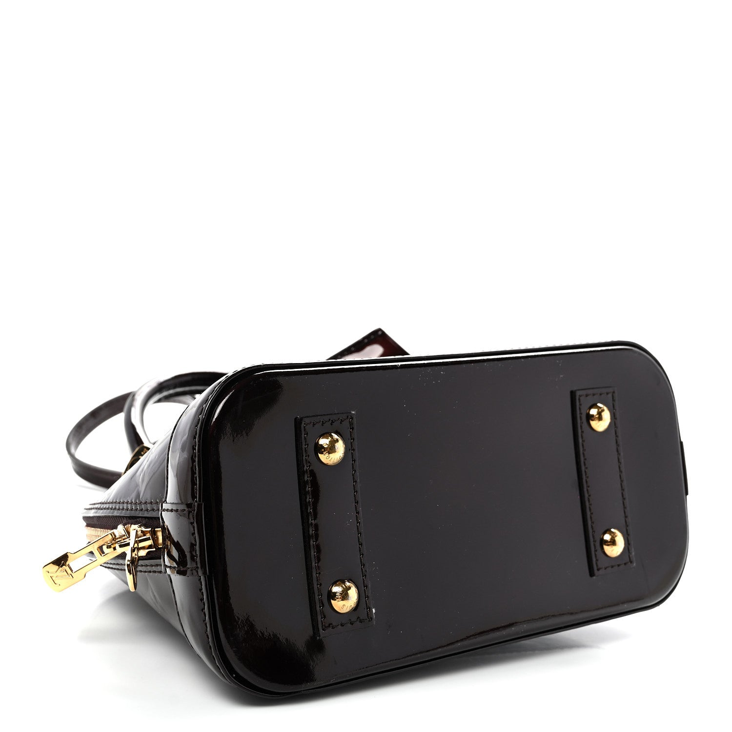 Louis Vuitton Vernis Alma BB Amarante 4 of 10