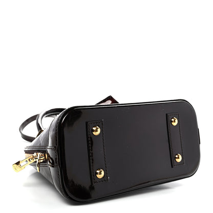 Louis Vuitton Vernis Alma BB Amarante 4 of 10