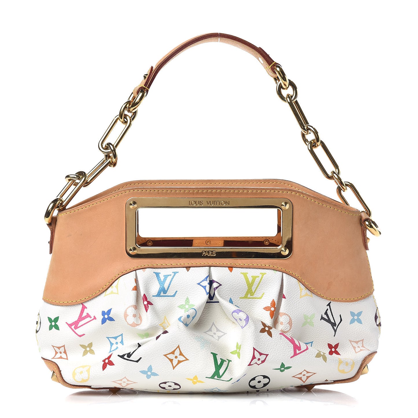 Monogram Multicolor Judy PM White