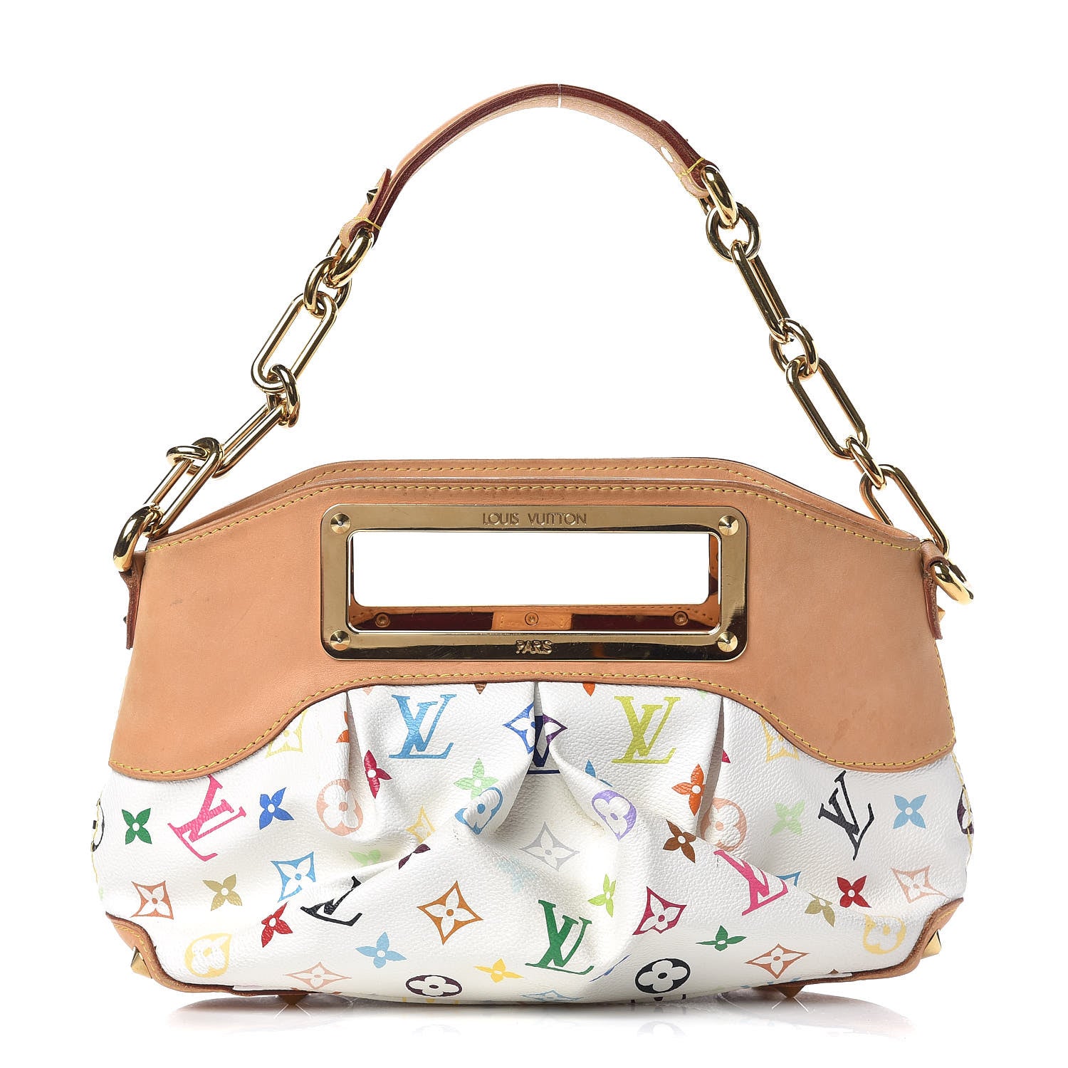 Louis Vuitton Monogram Multicolor Judy PM White 1 of 9