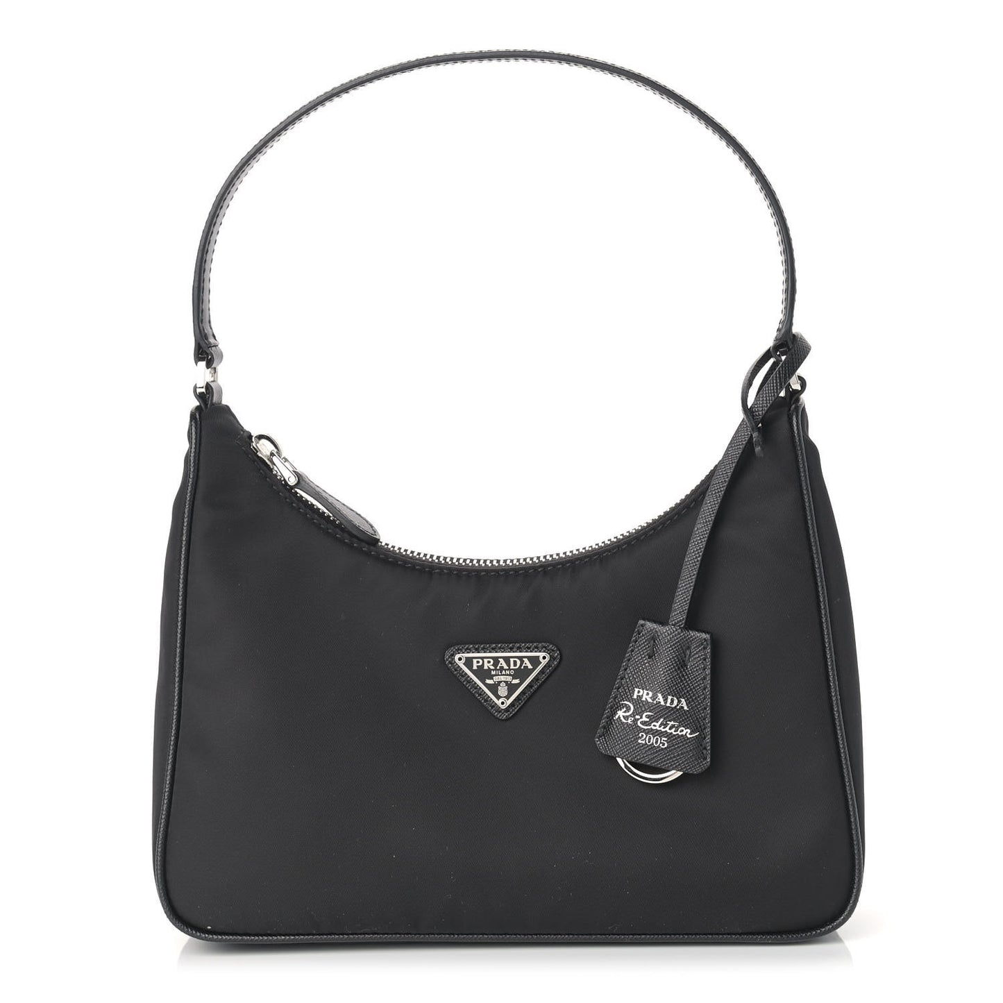 Tessuto Nylon Mini Re-Edition 2000 Bag Black