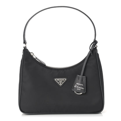 Prada Tessuto Nylon Mini Re-Edition 2000 Bag Black 1 of 10