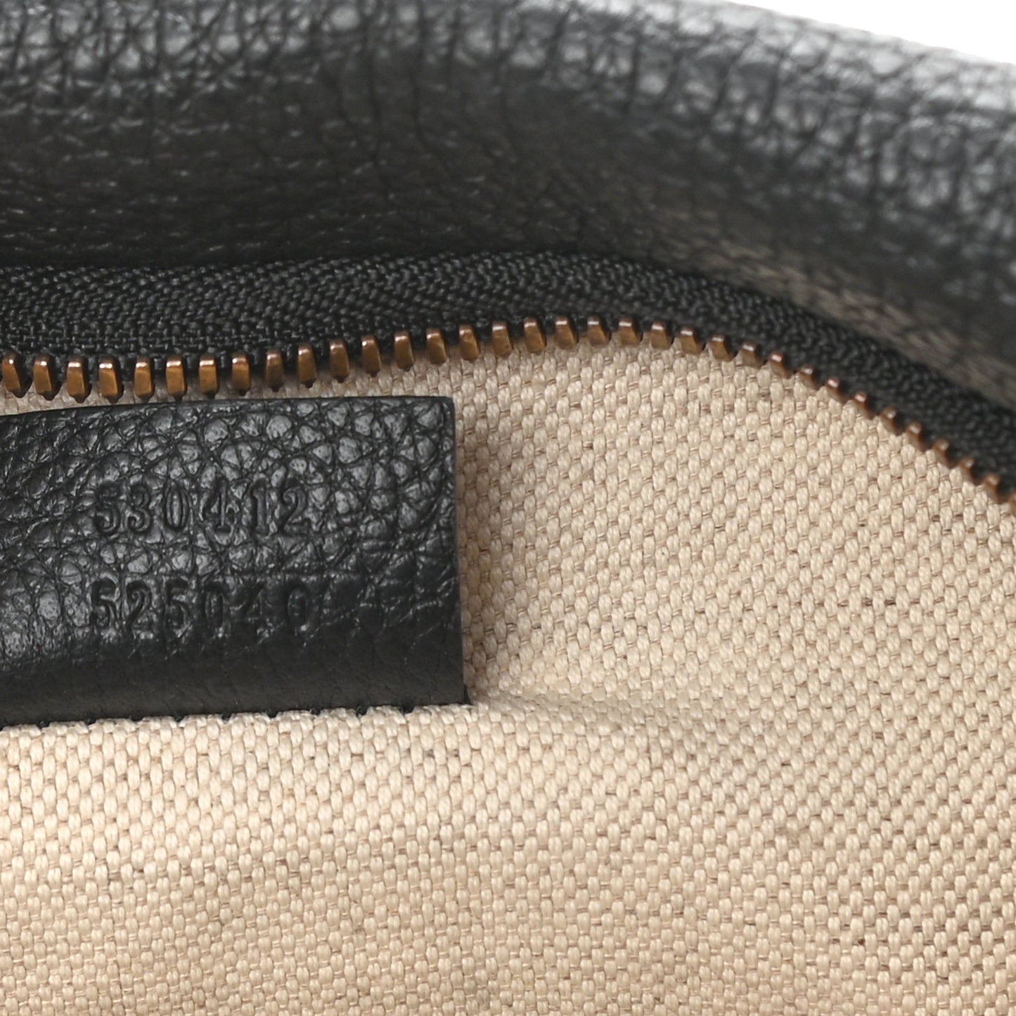 Grained Calfskin Small Logo Belt Bag Black