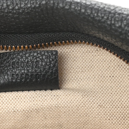 Gucci Grained Calfskin Small Logo Belt Bag Black 7 of 8