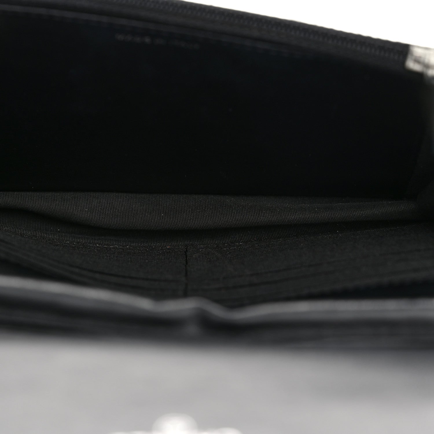 Chanel Caviar Quilted Boy Wallet On Chain WOC Black 5 of 11