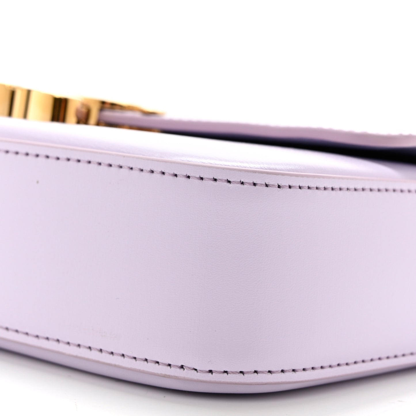 Shiny Calfskin Triomphe Chain Shoulder Bag Light Lavender