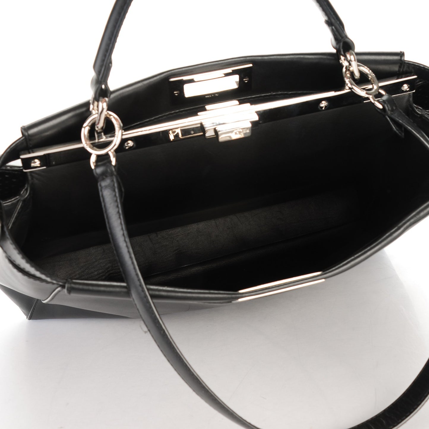 Vitello Morgan Python Crocodile Monster Eyes Large Peekaboo Iconic Satchel Black Girasole