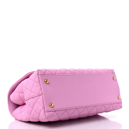 Chanel Caviar Quilted Small Coco Chain Handle Flap Lilas 4 of 10