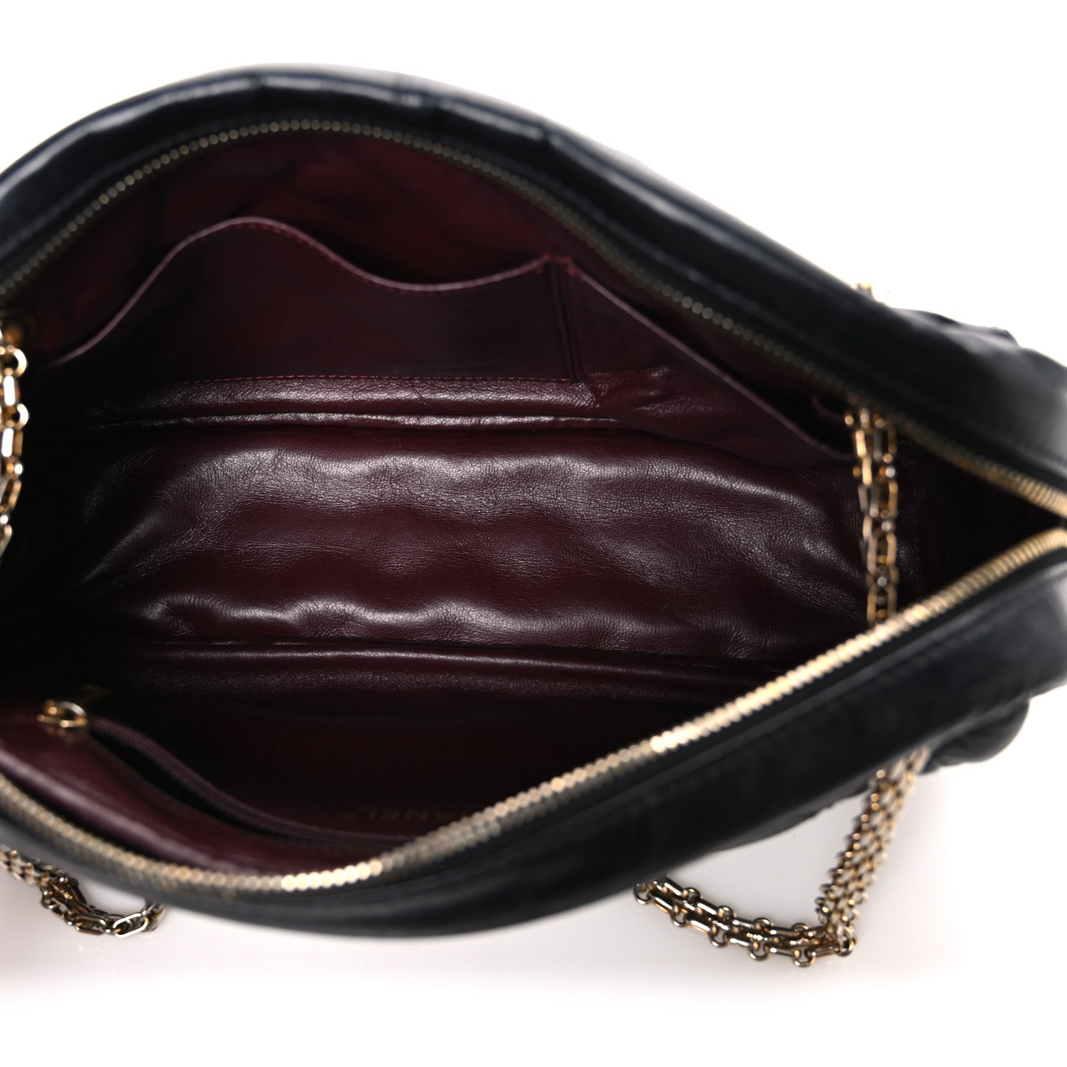 Chanel Aged Calfskin Quilted Medium Reissue Camera Case Black 5 of 10
