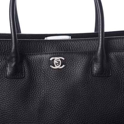 Chanel Calfskin XL Cerf Executive Shopper Tote Black 8 of 8