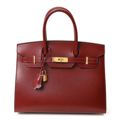 Hermes Box Birkin Sellier 30 Rouge H 2 of 21