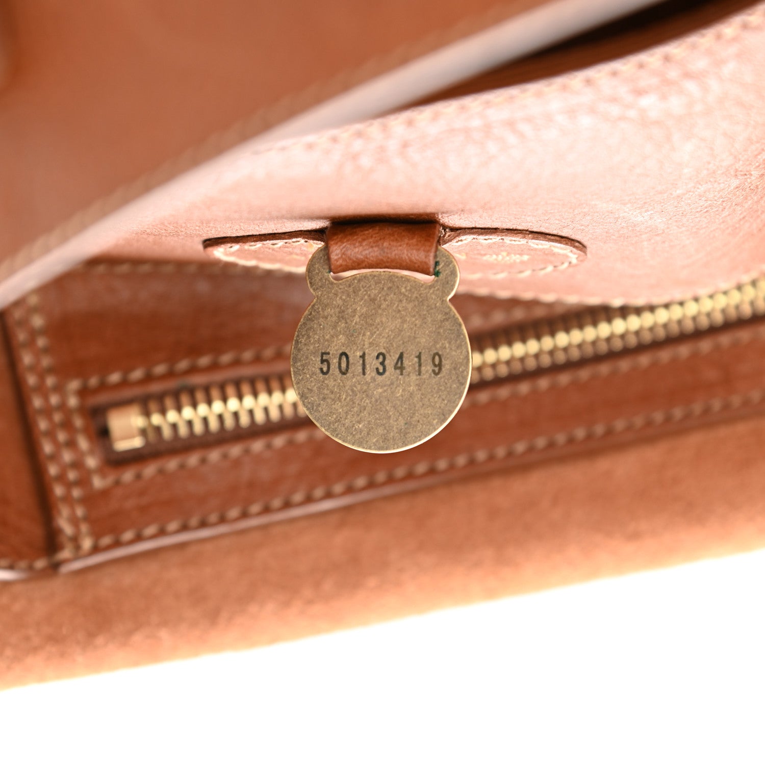 Mulberry Natural Leather Bayswater Oak 7 of 11