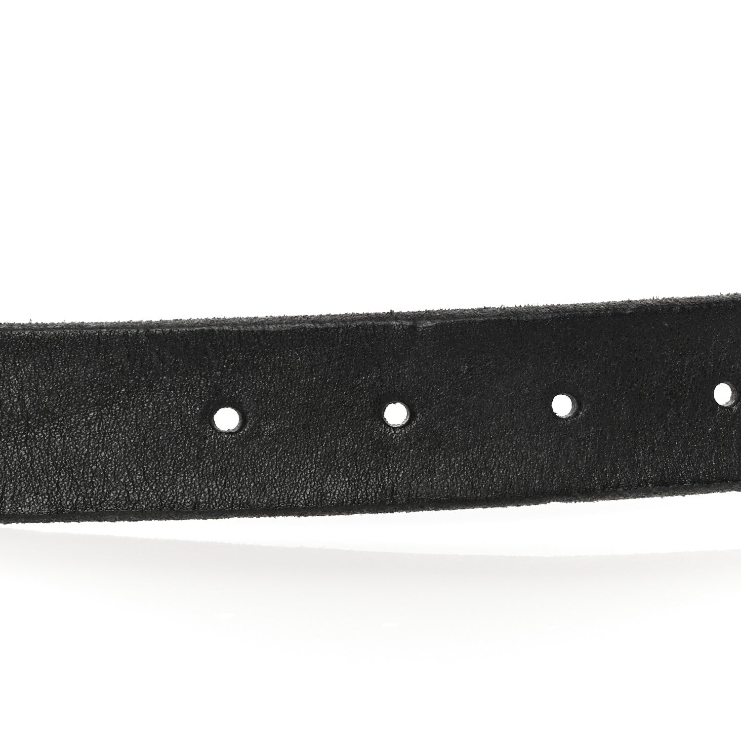Gucci Faded Calfskin Double G 30mm Belt 85 34 Black 9 of 11