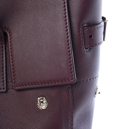 Mulberry Calfskin Studded Medium Cara Delevingne Convertible Satchel Oxblood 17 of 17
