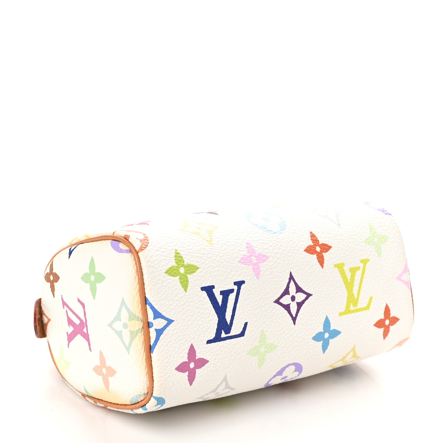 Louis Vuitton Monogram Multicolor Mini Sac HL Speedy White 4 of 9