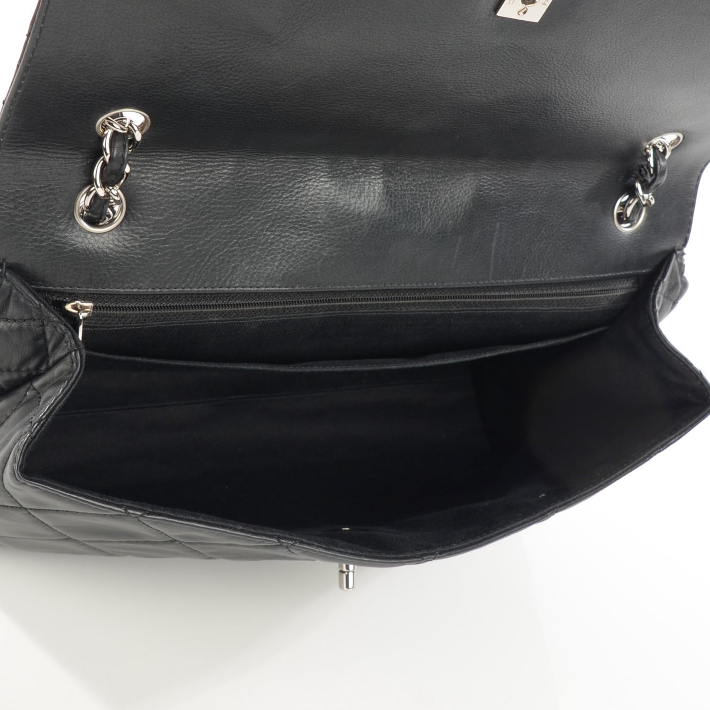 Calfskin Quilted In The Business Flap Black