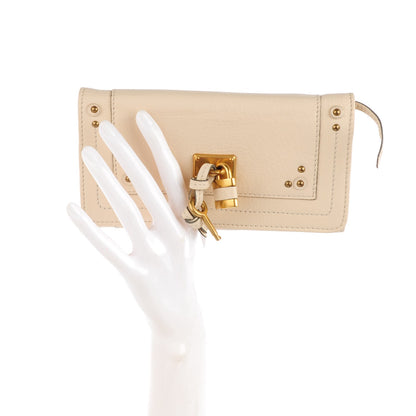 Chloe Calfskin Paddington Wallet Ivory 2 of 6