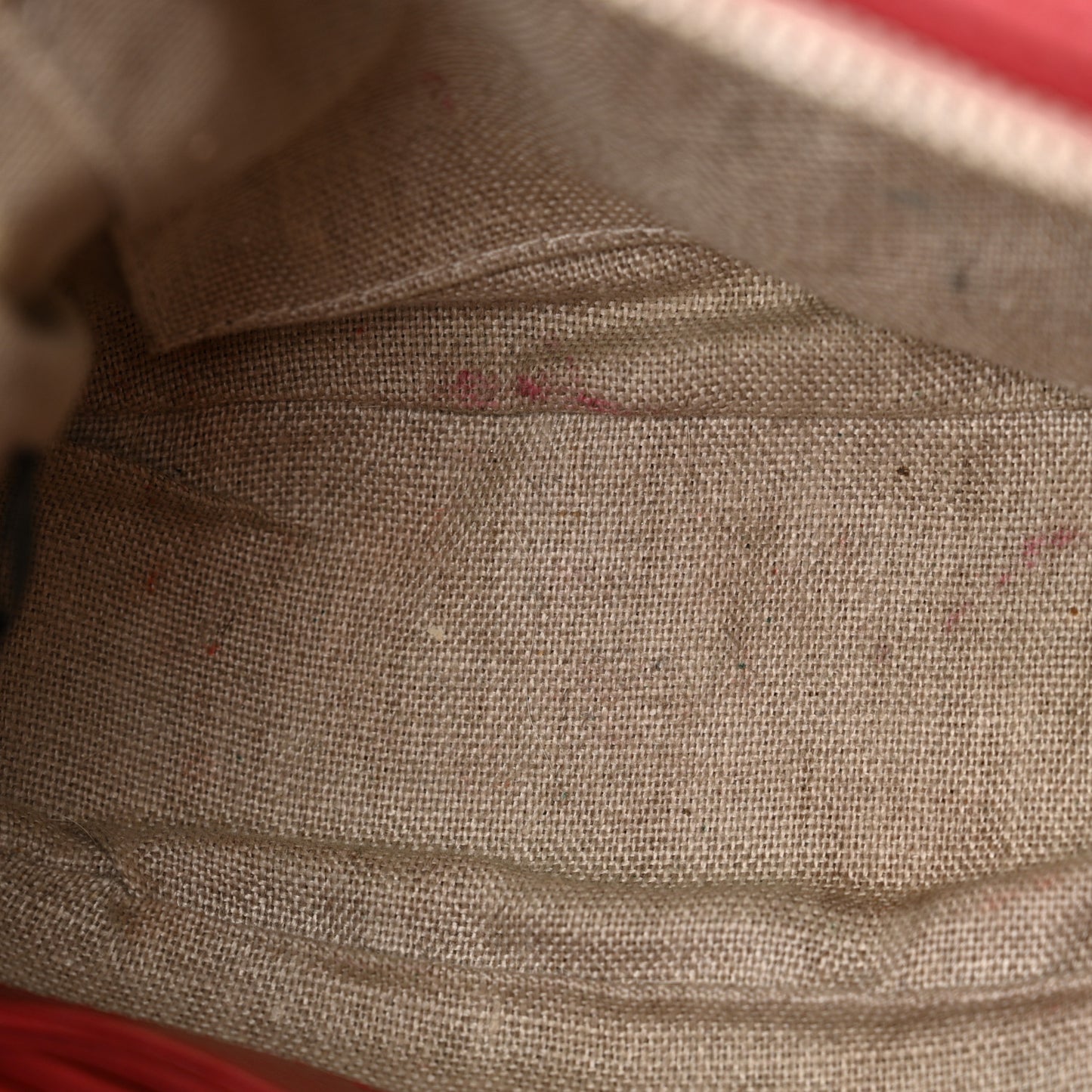 Monogram Mini Bree Messenger Bag Red