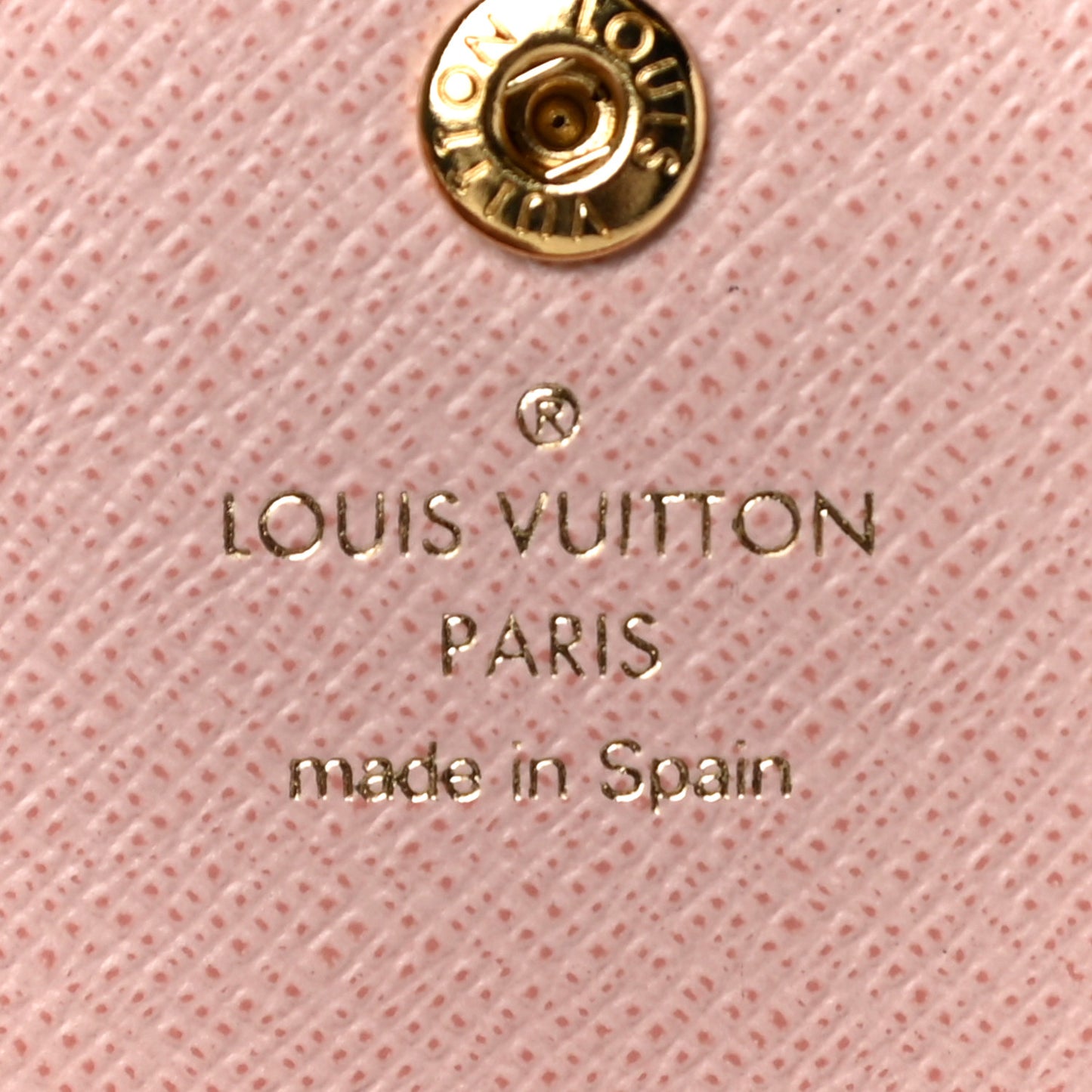 Damier Azur Rosalie Coin Purse Rose Ballerine