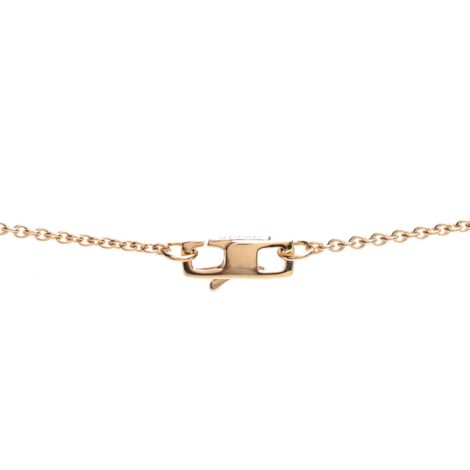 Louis Vuitton 18K Yellow Gold Empreinte Pendant Necklace 3 of 4