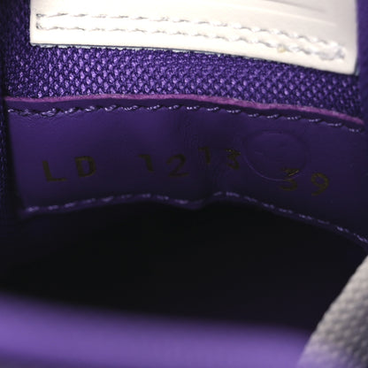 Louis Vuitton Calfskin LV Trainer Sneakers 9 Purple 11 of 12