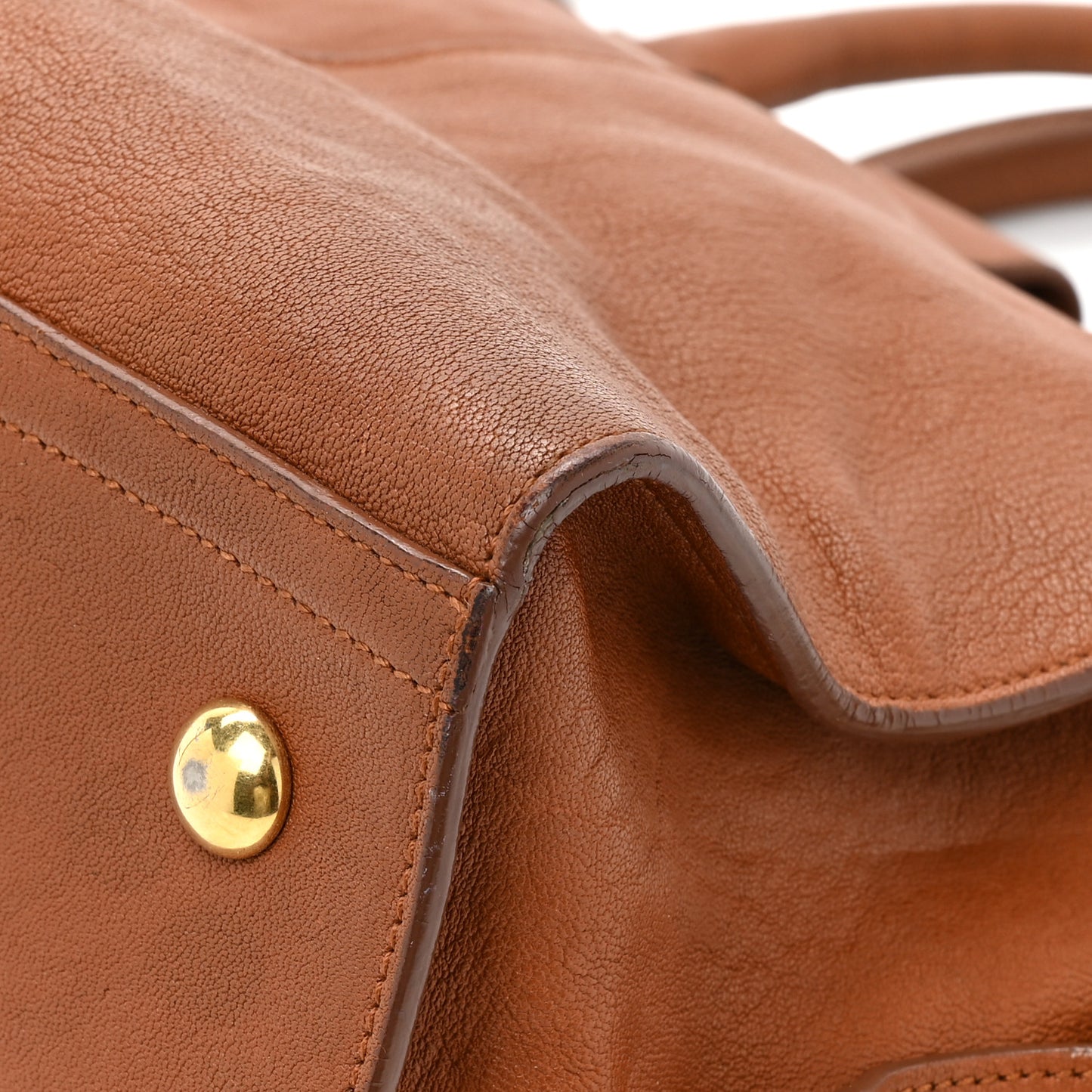 Sheepskin Small Cabas ChYc Brown